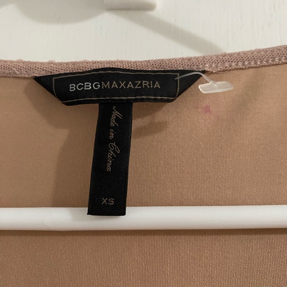 BCBGMaxaria Pink Lace like Dress Size XS - Picture 6 of 8